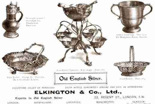 Elkington & Co Co, 1914 advertisement