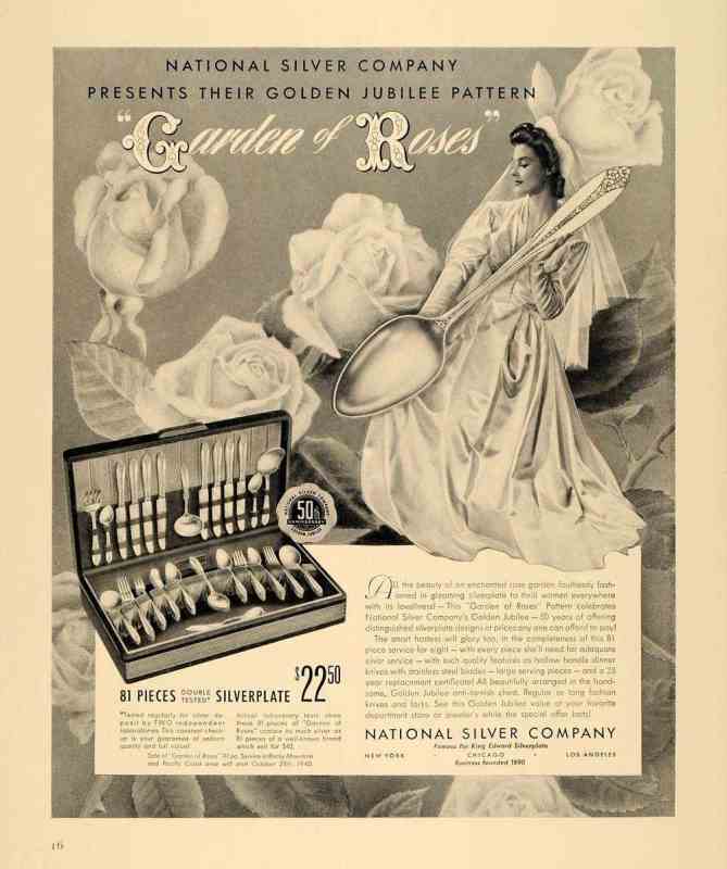 National silver company silverware deals