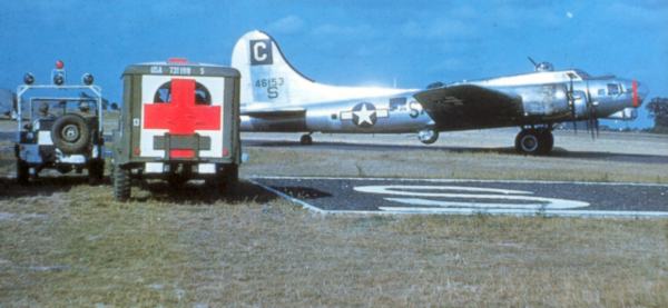 B-17G off 388 BG at Knettishall - Suffolk - 1944