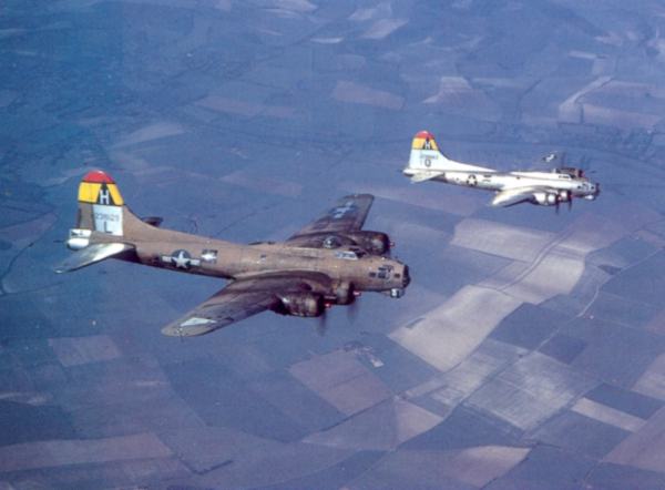 B-17G off 388 BG at Knettishall - Suffolk - 1944