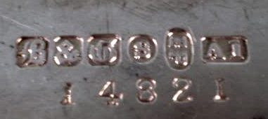 Boardman & Glossop, silver plate mark