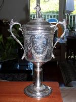 Boardman & Glossop, silver plate cup