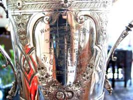 Boardman & Glossop, silver plate cup