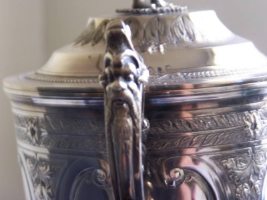 Boardman & Glossop, silver plate cup