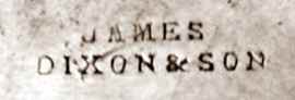 Dixon: basic mark adopted in 1830 Dixon: basic mark adopted in 1830