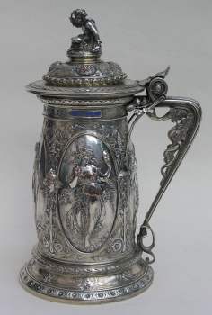 electrotyped flagon