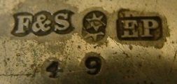 Fattorini silverplate mark
