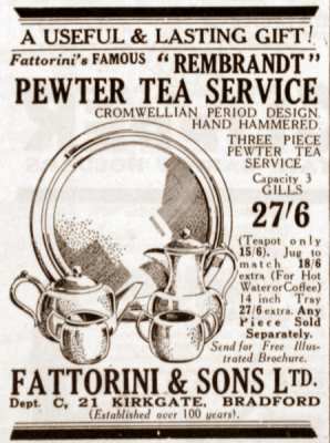 Fattorini & Sons Ltd: an ancient advertisement