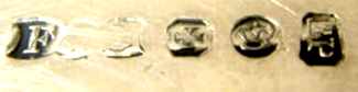 Fattorini & Sons mark with crown Fattorini & Sons mark with crown