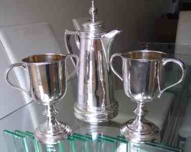 silverplate communion set - Ashberry