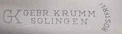 Krumm Gebrder - Solingen