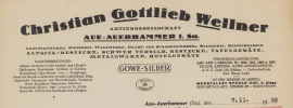 GOWE Wellner Christian Gottlieb AG - Auerhammer b. Aue