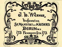 Werner J.H.  - Friedrich St. 173, Berlin