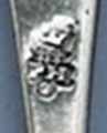 Sterling maker's mark of Peter Harache II Sterling maker's mark of Peter Harache II