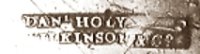 Danl. Holy, Wilkinson & Co mark