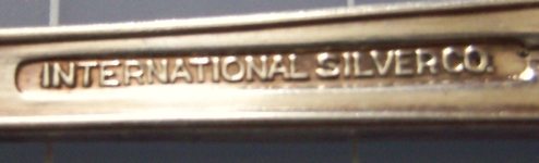 International Silver Co mark