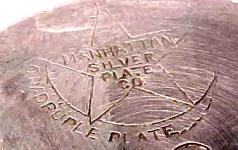 Manhattan Silver Plate Co mark