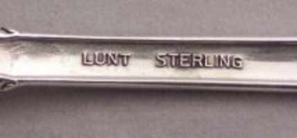Lunt clearance sterling patterns