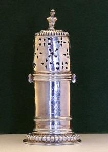 Lighthouse Caster by 'CA' London 1693 Lighthouse Caster by 'CA' London 1693