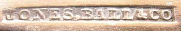 Jones, Ball & Co: c. 1840 Jones, Ball & Co: c. 1840