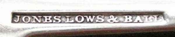Jones, Low and Ball: c. 1839-1846 Jones, Low and Ball: c. 1839-1846
