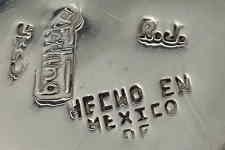 Mexico silversmith: R.J. unidentified