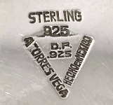 Mexico silversmith: A. Torres Vega