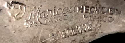 Mexico silversmith: Maricela by Isidro Garcia Pina