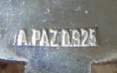 Mexico silversmith: Abraham Paz