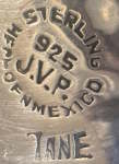 Tane Orfevres: silversmith J.V.P