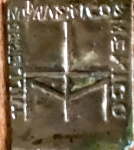 Mexico silversmith's mark: Talleres Monasticos