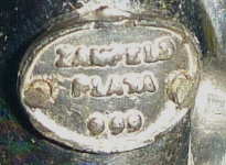 Mexico silversmith's mark: Zanfeld S.A. de C.V.