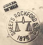 Mexico silversmith: Sheets-Rockford Silver Company