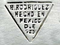 Mexico silversmith: Rodriguez R.