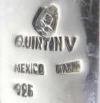 Mexico silversmith: Quintin V.