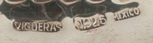 Mexico silversmith: Plateria I. Vigueras