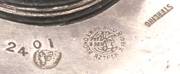 Mexico silversmith: Plateria Azteca
