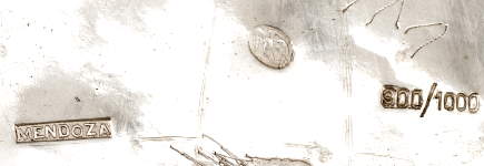 Mexico silversmith: PLATERIA MENDOZA