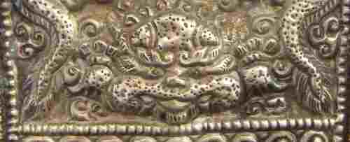 Tibetan silver gau