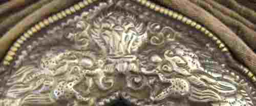 Tibetan silver gau