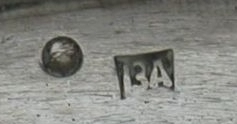 hallmark
Moskow
1908-1926
silversmith
13 Artel hallmark
Moskow
1908-1926
silversmith
13 Artel
