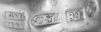 hallmark
St.Petersburg
1845
silversmith
Carl Morgenroth
assayer
Ilbich Dmitriì Tverskoì hallmark
St.Petersburg
1845
silversmith
Carl Morgenroth
assayer
Ilbich Dmitriì Tverskoì