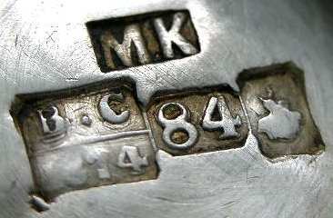 hallmark
Moskow
1874
silversmith
Mikhail Mikhailovich Karpinskiì
assayer
Viktor Savinkov hallmark
Moskow
1874
silversmith
Mikhail Mikhailovich Karpinskiì
assayer
Viktor Savinkov
