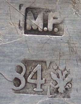 hallmark
Poland ?
silversmith MP hallmark
Poland ?
silversmith MP
