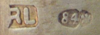 hallmark
St.Petersburg
from 1896
silversmith RL hallmark
St.Petersburg
from 1896
silversmith RL