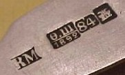 hallmark
Riga
1892
silversmith
Richard Muller
assayer FSh hallmark
Riga
1892
silversmith
Richard Muller
assayer FSh