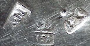 hallmark
Moskow
1753
silversmith
Grigoriì Ivanov Serebrnikov
assayer
Danila Moshalkin hallmark
Moskow
1753
silversmith
Grigoriì Ivanov Serebrnikov
assayer
Danila Moshalkin