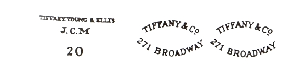 Tiffany & Co Inc.: sterling silver marks, hallmarks and history