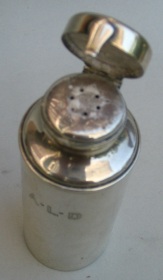 Tiffany & Co silver talc bottle Tiffany & Co silver talc bottle