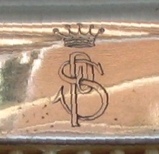 Noble's coronet and PS monogram Noble's coronet and PS monogram